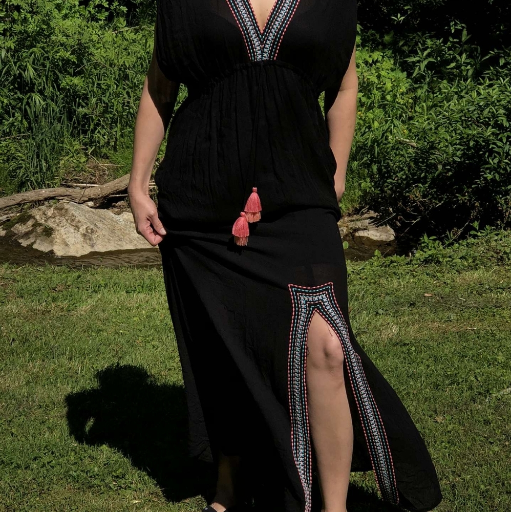 SeaFolly Australia- Embroidered Maxi NWT
